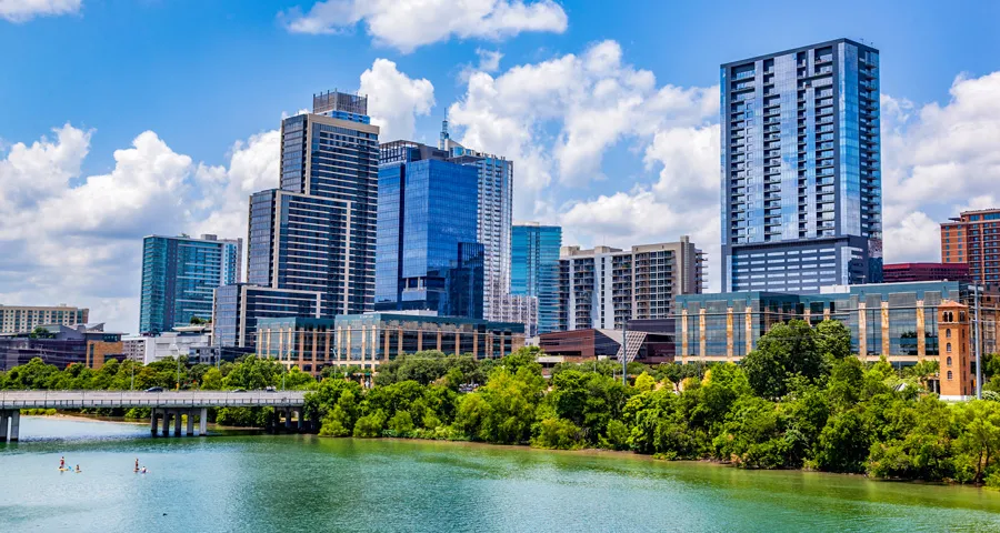 skyline of austin tx